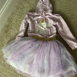 New Lola and the boys purple unicorn tutu set